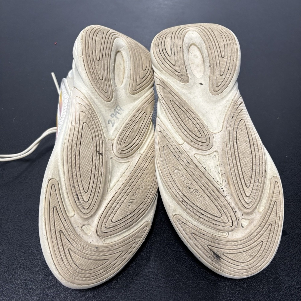 adidas Ozelia Cream White‎ Acid Orange Women's Size 8 - Picture 6 of 7